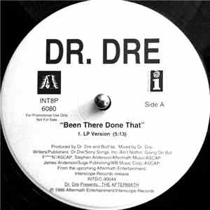 Dr. Dre - Been There Done That download flac