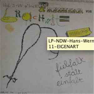 Hans Werner Freiherr von Brachwitz - fielfalt statt einfalt download flac