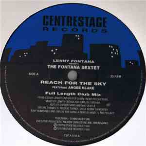 Lenny Fontana Presents The Fontana Sextet Featuring Angee Blake - Reach For The Sky download flac
