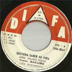 Los Radiantes - Quisiera Saber Mi Vida / Para Nelly download flac