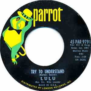 Lulu - Try To Understand / Not in This Whole World download flac