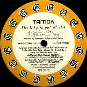 Tamok - The City Is Out Of Ctrl download flac