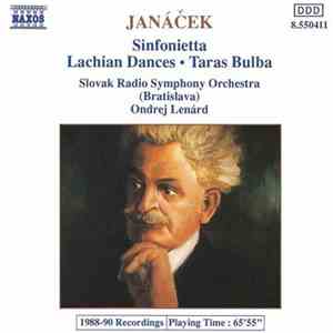 Janáček, Slovak Radio Symphony Orchestra (Bratislava), Ondrej Lenárd - Sinfonietta • Lachian Dances • Taras Bulba download flac