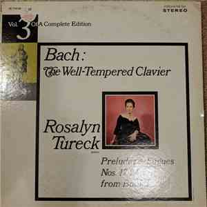 Rosalyn Tureck - The well-Tempered Clavier Nos. 17-24 from Book I download flac