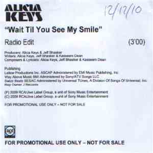 Alicia Keys - Wait Til You See My Smile download flac