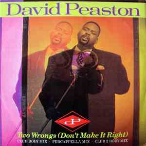 David Peaston - Two Wrongs (Don't Make It Right) download flac