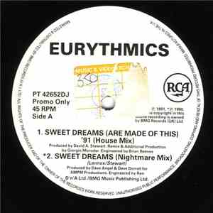 Eurythmics - Sweet Dreams (Are Made Of This) '91 download flac