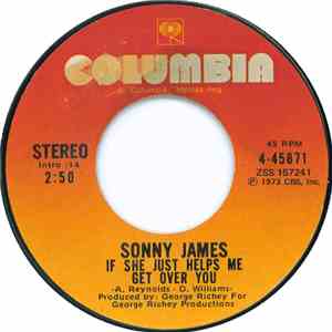 Sonny James - If She Just Helps Me Get Over You / I Won't Think About It Now download flac