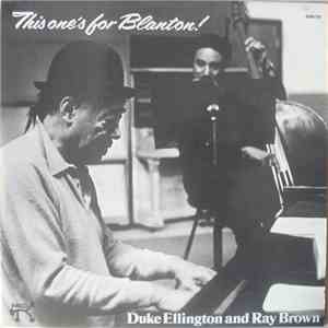 Duke Ellington - Ray Brown - This One's For Blanton download flac