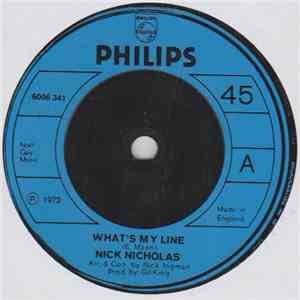Nick Nicholas - What's My Line download flac