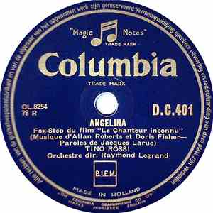 Tino Rossi - Angelina / Tout Bleu download flac