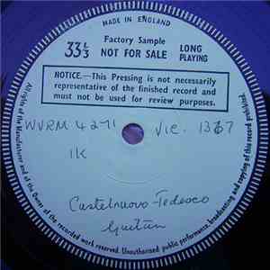 Castelnuovo Tedesco - Guitar FLAC album