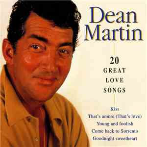 Dean Martin - 20 Great Love Songs download flac