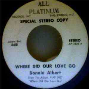 Donnie Elbert - Where Did Our Love Go FLAC album