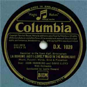 Joan Hammond And David Lloyd - La Boheme (Act I) Lovely Maid In The Moonlight / (Act III) Mimi's Farewell download flac
