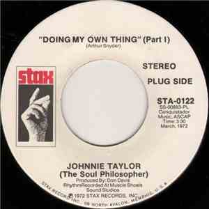 Johnnie Taylor - Doing My Own Thing (Part I) download flac