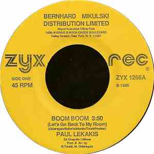 Paul Lekakis - Boom Boom (Let's Go Back To My Room) download flac
