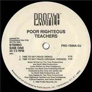 Poor Righteous Teachers - Time To Say Peace / Butt Naked Booty Bless download flac