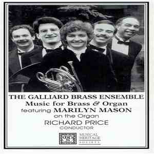 The Galliard Brass Ensemble, Marilyn Mason , Richard Price - Music For Brass & Organ download flac