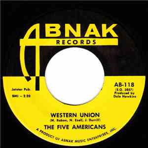 The Five Americans - Western Union / Now That It's Over download flac