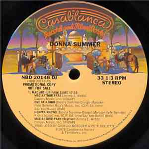 Donna Summer - MacArthur Park Suite download flac