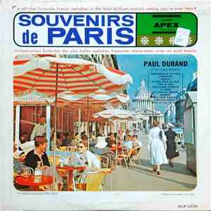 Paul Durand Et Son Grand Orchestre - Souvenirs De Paris download flac