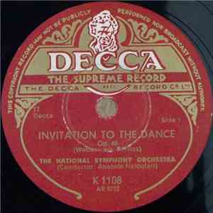 Weber, Anatole Fistoulari, The National Symphony Orchestra - Invitation To The Dance download flac