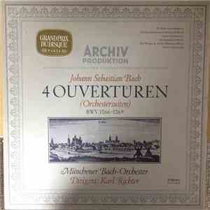 Johann Sebastian Bach - Münchener Bach-Orchester / Dirigent: Karl Richter - 4 Ouvertueren (Orchestersuiten) BWV 1066-1069 download flac