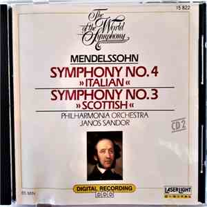 Philharmonia Orchestra - The World of Symphony Felix Mendelssohn download flac