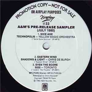 Various - Foreplay #33: A&M's Pre-Release Sampler (July 1980) download flac