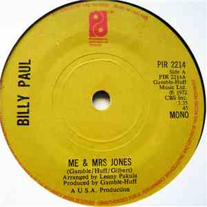 Billy Paul - Me And Mrs Jones download flac