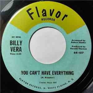 Billy Vera - You Can't Have Everything / No Strings Attached download flac
