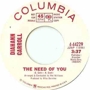 Diahann Carroll - The Need Of You download flac