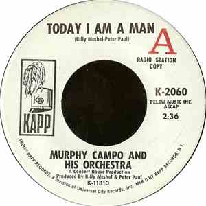 Murphy Campo And His Orchestra - Today I Am A Man download flac