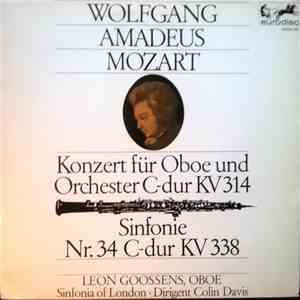 Wolfgang Amadeus Mozart - Leon Goossens, Sinfonia Of London Dirigent: Colin Davis - Konzert Für Oboe Und Orchester C-dur, K.314 / Sinfonie No.34 In C-dur, K.338 download flac