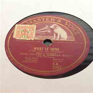 Anne Ziegler & Webster Booth - What Is Done / Without Your Love download flac