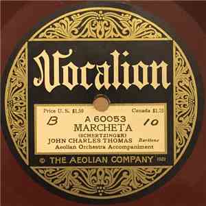 John Charles Thomas, Aeolian Orchestra - Marcheta / If You Only Knew download flac