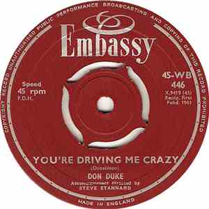 Don Duke - You're Driving Me Crazy download flac