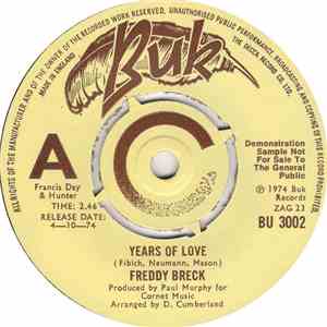 Freddy Breck - Years Of Love download flac