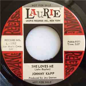 Johnny Kapp - She Loves Me / Why Did It Have To Change download flac