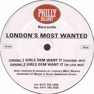 London's Most Wanted - Girls Dem Want It FLAC album