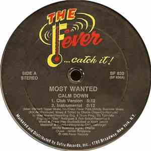 Most Wanted - Calm Down download flac