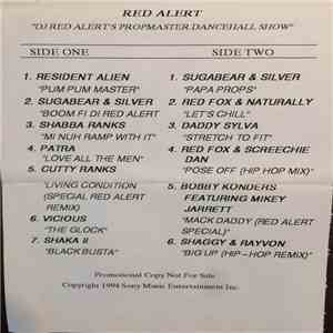 Various - DJ Red Alert's Propmaster Dancehall Show download flac