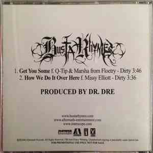 Busta Rhymes - Get You Some / How We Do It Over Here download flac