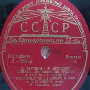 D. Tartini / F. Kreisler / Y. Sitkovetsky - The Devil's Trills Sonata / The Witch Dance download flac