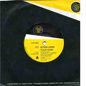 Elton John - Your Song / Border Song download flac