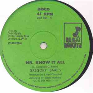 Gregory Isaacs - Mr. Know It All download flac