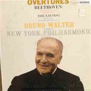 Bruno Walter Conducting The New York Philharmonic Orchestra / Beethoven, Brahms - Overtures download flac