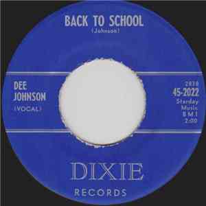 Dee Johnson  - Back To School / I'm Your Guy download flac
