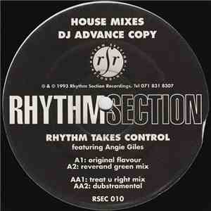 Rhythm Section  - Rhythm Takes Control (House Mixes) download flac